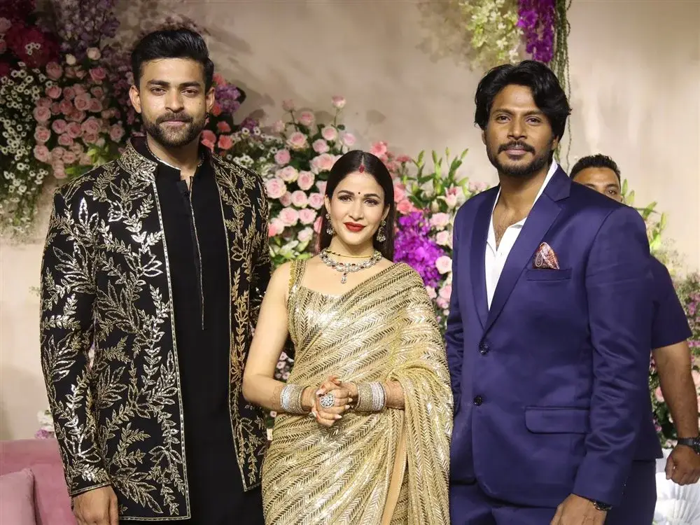 Varun Tej Lavanya Tripathi Wedding Reception Images